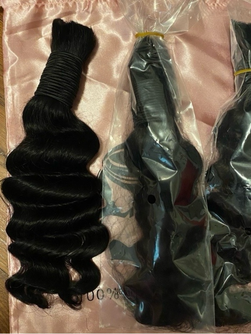 Human Hair Bulk For Braiding
